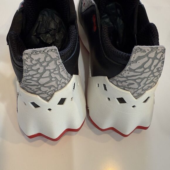 Nike Air Jordan ADG 2 Men's Sz 7.5 Golf Shoes Black/White /Red CT7812-001 - Picture 8 of 9